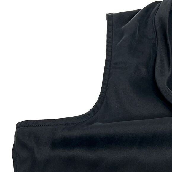 Talbots black silk sleeveless top size 12 - Picture 9 of 13